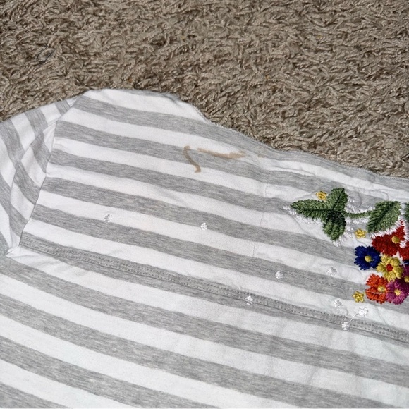 Johnny Was Embroidered Short Sleeve T-Shirt Bundle Women’s Size Medium - Picture 7 of 9